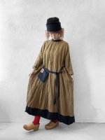 画像13: MARCHE' DE SOEUR／種蒔のワンピース・マスタードブラウン (13)