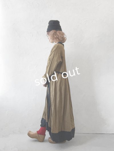 画像14: MARCHE' DE SOEUR/種蒔のワンピース・マスタードブラウン