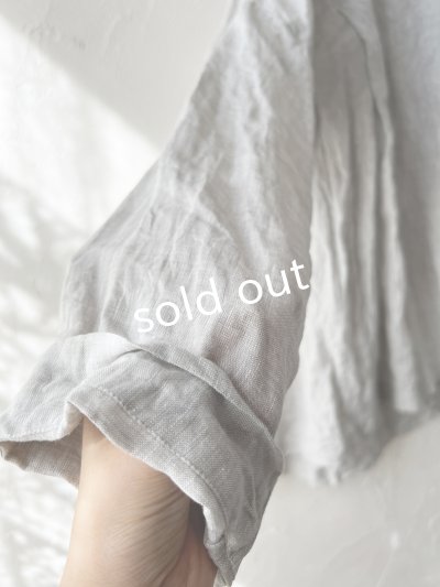 画像5: MARCHE' DE SOEUR/ラッフル襟のプルオーバー・ホワイトグレー