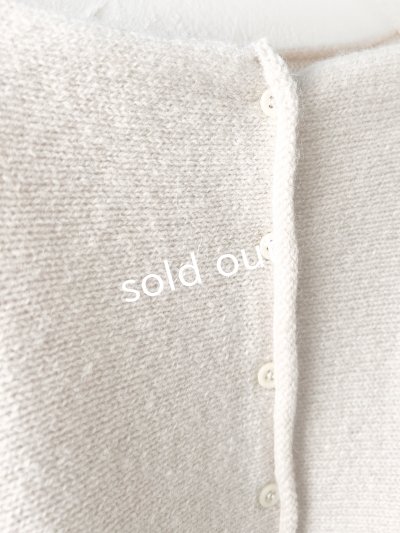 画像3: SO／2wayニットカーディガン・オートミール