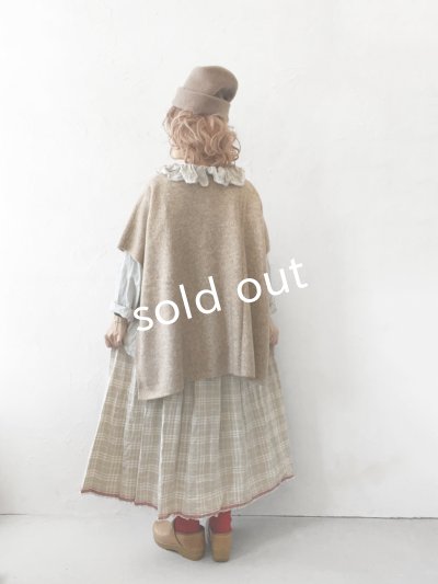 画像11: 08mab/もちもち脇ボタンニットベスト・モカ