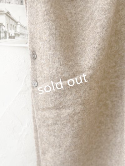 画像4: 08mab/もちもち脇ボタンニットベスト・モカ