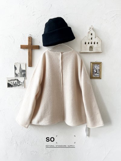 画像2: SO／2wayニットカーディガン・オートミール