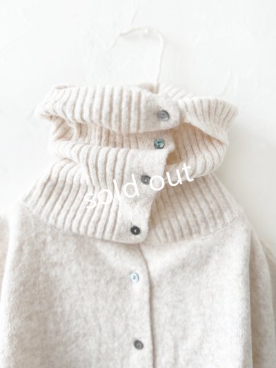 画像7: 08mab/もちもちニットポンチョ・チャコール