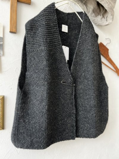 画像3: SO／シェットリノピン付きベスト・チャコール