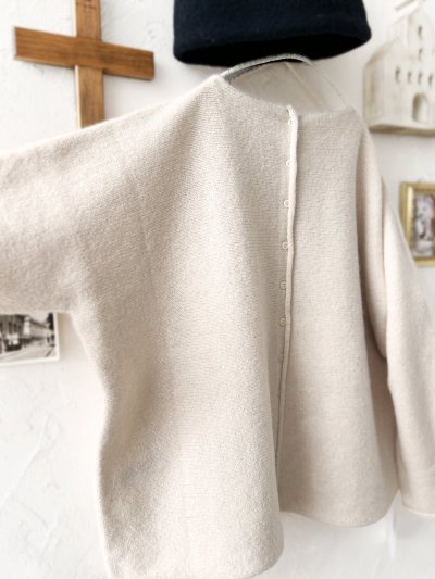 画像7: SO／2wayニットカーディガン・ブラッドレッド