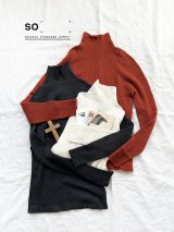 SO／ウールタートルテレコカットソー