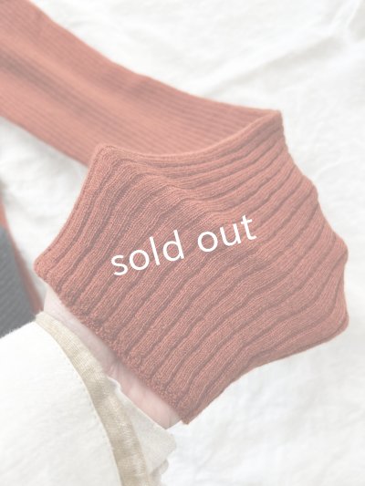 画像6: 【SALE】SO／ウールタートルテレコカットソー