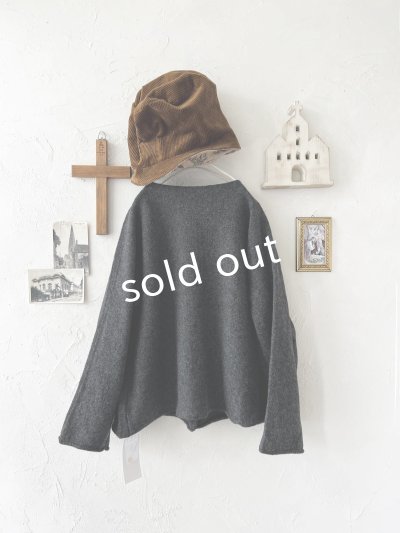 画像4: SO／2wayニットカーディガン・チャコール