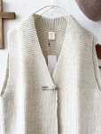 画像2: SO／シェットリノピン付きベスト・ナチュラル (2)