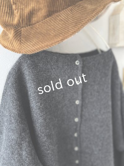 画像3: SO／2wayニットカーディガン・チャコール