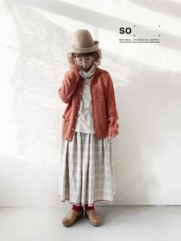 SO／シェットリノカーディガン・オレンジ