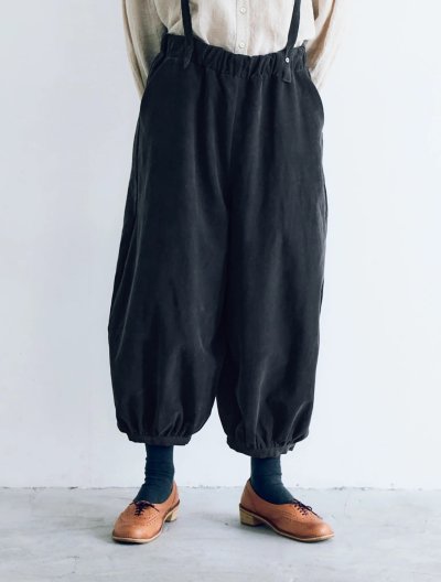 画像11: MAGALI /コーデュロイバルーンパンツ・チャコール