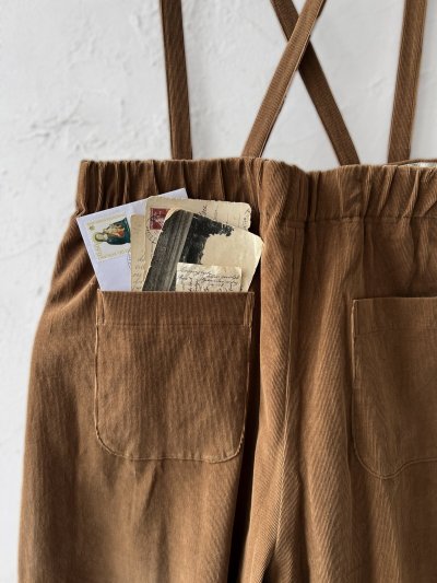 画像12: MAGALI /コーデュロイバルーンパンツ・ブラウン