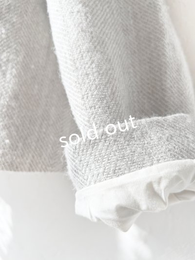 画像5: MAGALI /シェットランドウールリネンコート・ライトベージュ