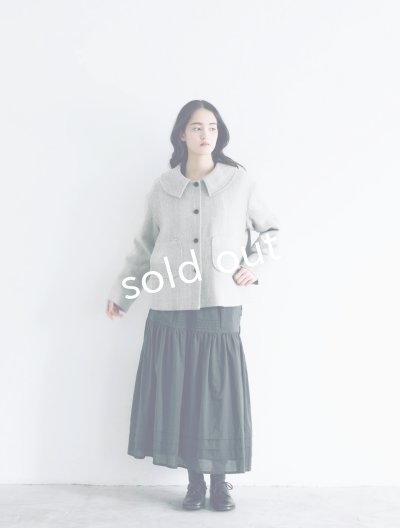 画像13: MAGALI /シェットランドウールリネンコート・ライトベージュ