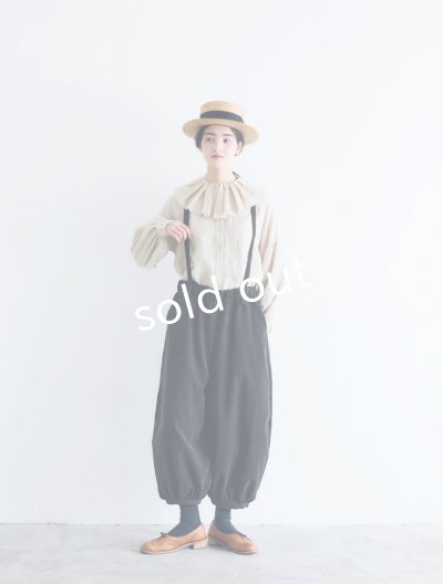 画像8: 【SALE】MAGALI /コーデュロイバルーンパンツ・チャコール