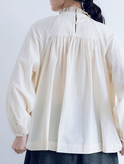 画像12: MAGALI /ラグランプルオーバー・アイボリー