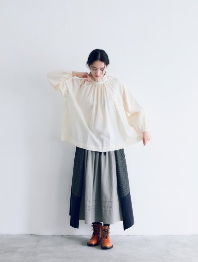 画像9: MAGALI /ラグランプルオーバー・アイボリー