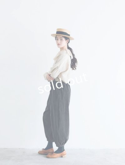 画像9: 【SALE】MAGALI /コーデュロイバルーンパンツ・チャコール