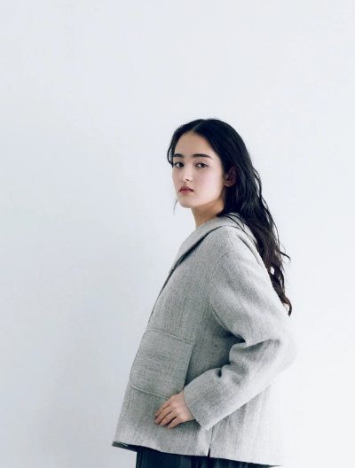 画像15: MAGALI /シェットランドウールリネンコート・ライトベージュ