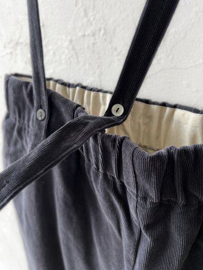 画像4: MAGALI /コーデュロイバルーンパンツ・チャコール