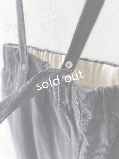 画像4: 【SALE】MAGALI /コーデュロイバルーンパンツ・チャコール