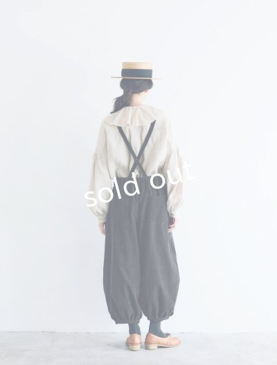 画像10: 【SALE】MAGALI /コーデュロイバルーンパンツ・チャコール