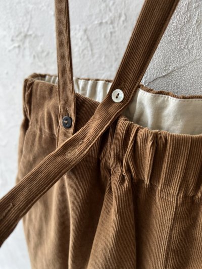 画像9: MAGALI /コーデュロイバルーンパンツ・ブラウン