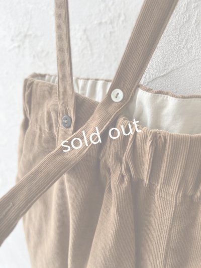 画像9: 【SALE】MAGALI /コーデュロイバルーンパンツ・ブラウン