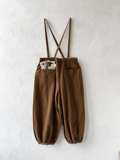 画像11: MAGALI /コーデュロイバルーンパンツ・ブラウン