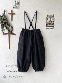 MAGALI /コーデュロイバルーンパンツ・チャコール