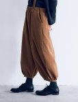 画像18: MAGALI /コーデュロイバルーンパンツ・ブラウン (18)