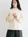 画像11: MAGALI /クォーターニットフリルプルオーバー・アイボリー (11)