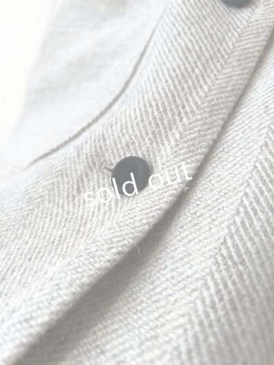 画像9: MAGALI /シェットランドウールリネンコート・ライトベージュ