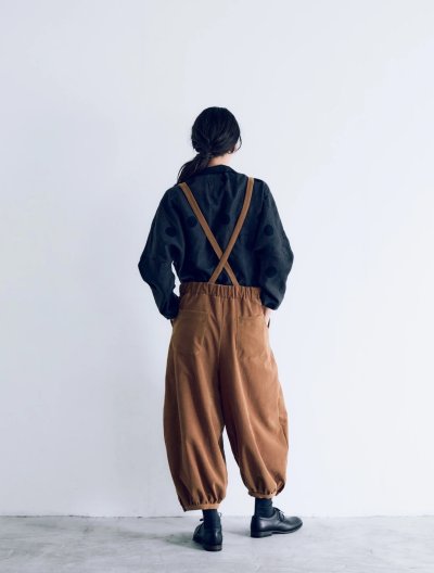 画像16: MAGALI /コーデュロイバルーンパンツ・ブラウン