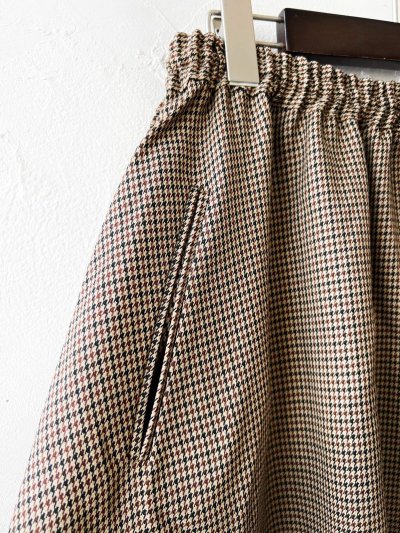 画像3: SO／ギャザーコクーンスカート・キャメルチドリ