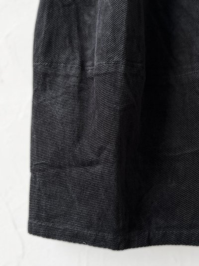 画像3: SO／綾コーデュロイコクーンスカート・チャコール