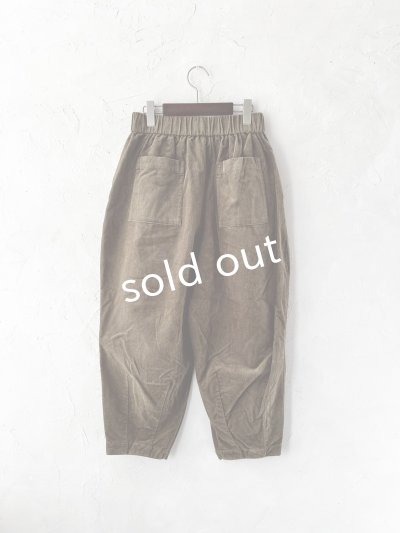 画像5: SO／綾コーデュロイカーブパンツ・カーキ