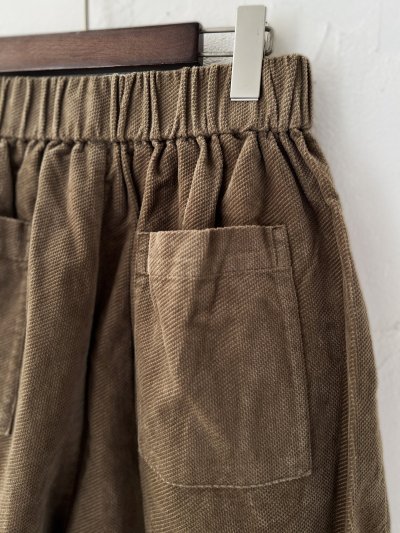 画像6: SO／綾コーデュロイカーブパンツ・カーキ