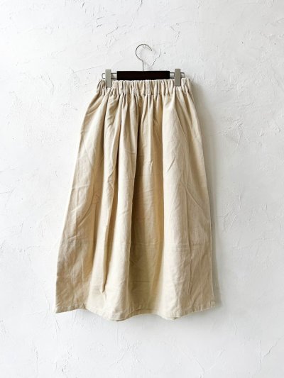 画像5: SO／綾コーデュロイコクーンスカート・ライトベージュ