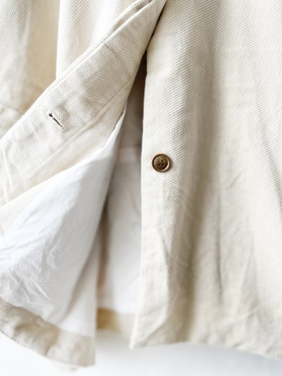 画像8: SO／綾コーデュロイコクーンジャケット・ライトベージュ