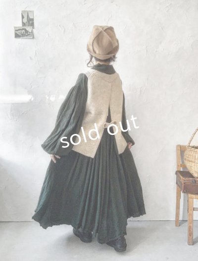 画像11: SO／後ろボタンニットベスト・オートミール