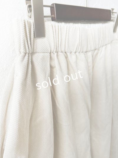 画像2: SO／綾コーデュロイカーブパンツ・ライトベージュ