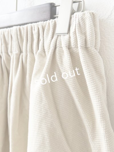 画像6: SO／綾コーデュロイコクーンスカート・ライトベージュ