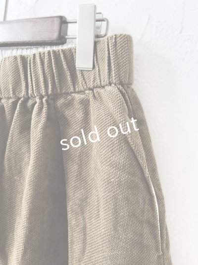 画像2: SO／綾コーデュロイカーブパンツ・カーキ