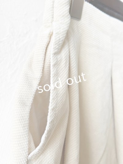 画像4: SO／綾コーデュロイコクーンスカート・ライトベージュ