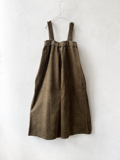 画像7: SO／綾コーデュロイサロペット・カーキ