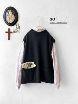 SO／くるりんポケットベスト・スミクロ