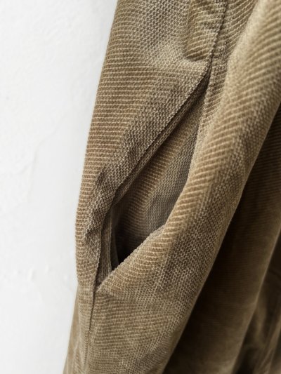 画像5: SO／綾コーデュロイサロペット・カーキ